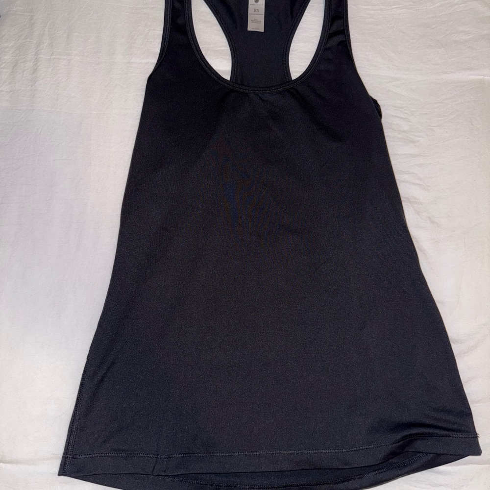 Women's Black Racerback Tank Top